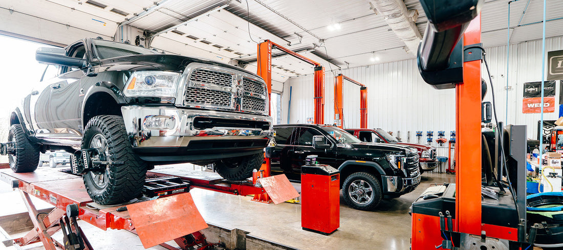 Around the Shop at DDX Motors: Alignments, Upfits & Diesel Service